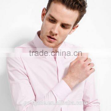 OEM Plain t Shirts Wholesale China Dress Shirts Office Shirts for Men photo-4