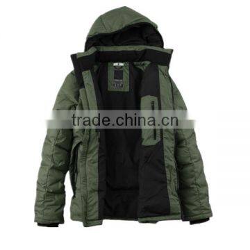 Cheap Outdoor Mens Polyester Ultralight Down Jacket With a Detachable Hood photo-3