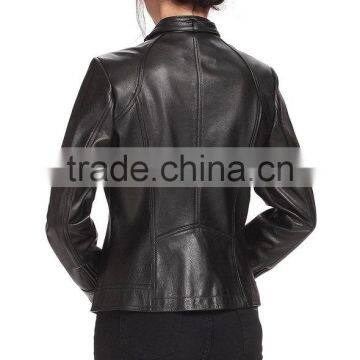 New Arrival American Style Custom Made Cow Leather Jacket Wholesale Price photo-5