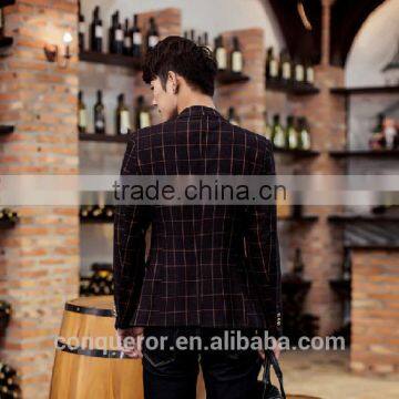 Grid Window Pane Man Suit.BSPL0634 photo-5