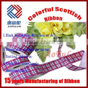 Colorful Scottish Ribbon