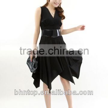 BHN339 New Apparel Summer Korean women dress Short skirt with belt stock Available