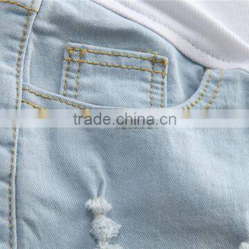 GZY Direct Sell Price Mogi Lady Jean Shorts High Quality Wholesale China 2017 Fashion and Slim Summer Style photo-3