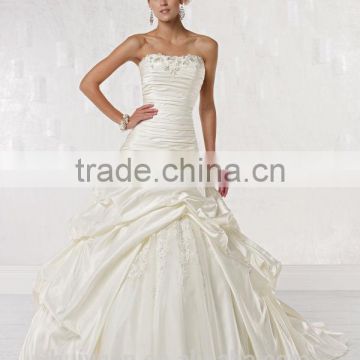 new designer sleeveless scoop neck beaded taffeta pictures of latest gown