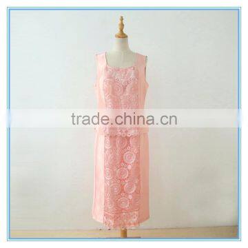 Modern Ladies Handmade Suits Pink Embroidery Women Anarkali Suit photo-4