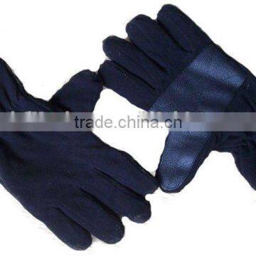 White Color Promotional Embroidery Fleece Glove in Good Price photo-2