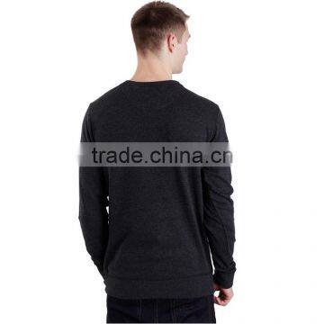 Simple Design Fashion Long Length Blank Plain Sweatshirts Wholesale Sweatshirt Fabric photo-2