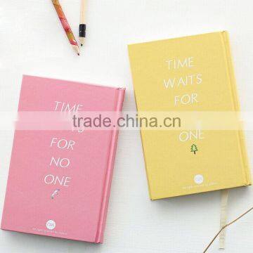 Cardboard Student Notebook Section Sewing Hardcover Notebook Creative Daily Dairy Planner photo-3