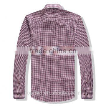 Yiwu Factory Low Price Customise Plaid Long Sleeve Oversized Shirt for Men photo-2