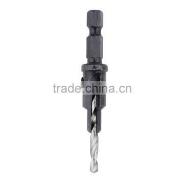 4 Pcs HSS Countersink Drill Bits + 1 Pcs 1/4 Quick Change Hole Hex Shank Screw Hot Search photo-4