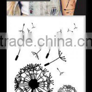 mini Adult Mono Temporary Tattoo Eco friendly black tattoos