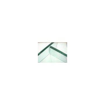 6mm Clear, Grey Flat Tempering Safety Glass Shelf With Polished Edge For Hotels, Curtain Wall