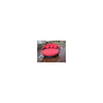 garden rattan sun bed