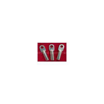 Electrical Cable Fittings Tinned Copper Cable Lugs , Cable Terminal Lugs