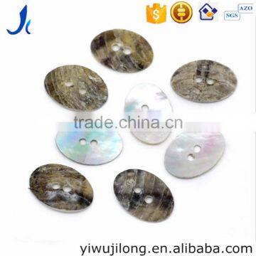 Natural color two hole natural shell buttons wholesale