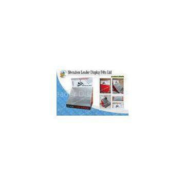 Promotional A4 Counter Greeting Card Display Stand With 2 Tier