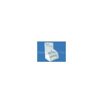 OEM Greeting card Cardboard Counter Displays stands ENCD016 with aqueous coating