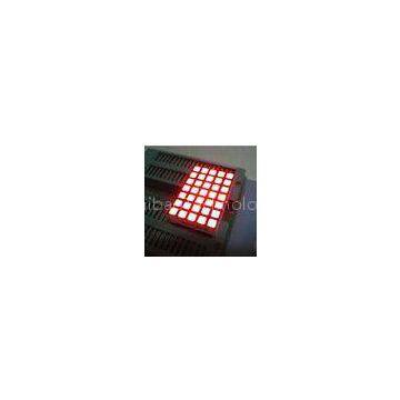 Ultra Red Square  Dot Matrix Led Display 5 x 7 For Lift Position Indicators 22*30*10mm