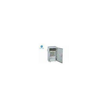 Metal Outdoor Telecom Cabinet , FTTB Access Box With Burglar-proof Lock