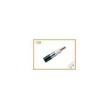 Low Density RF Coaxial Cable Foam Annular Corrugated Aluminum tube for Telecommunication