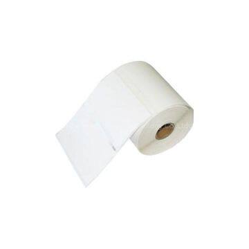 Custom Size White Blank Thermal Paper Roll Label For Inkjet Printer