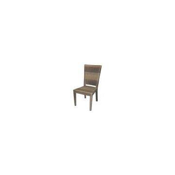 Aluminum Chair, Rattan Chair, Dining Chair, Outdoor Chair