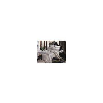 Jacquard bedding set