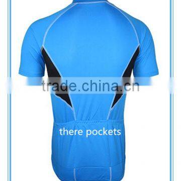100% Polyester Cycling Short Sleeve Shorts Downhill Jersey Half-zipper Cycling Shorts photo-5