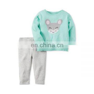 OEM Service Sweater & Leggings Set, Baby Girls Clothing Sets