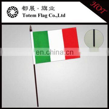 Custom Promotional Italy Hand Flags