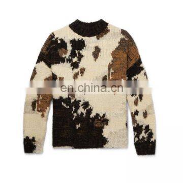 New Innovation Products Best Selling Clothing Casual Style Crew Neck Oversized Wool-Blend Sweater photo-4