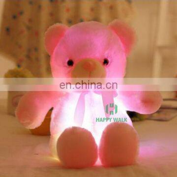 HI CE Best Selling Custom Valentine Gift Led Light up Teddy Bear Plush Toys photo-4