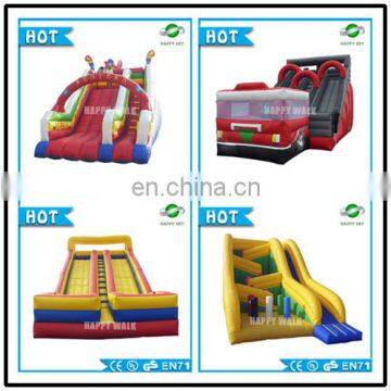 HI Best price funny commercial inflatable slide, Cheap Giant Inflatable water Slide for sale