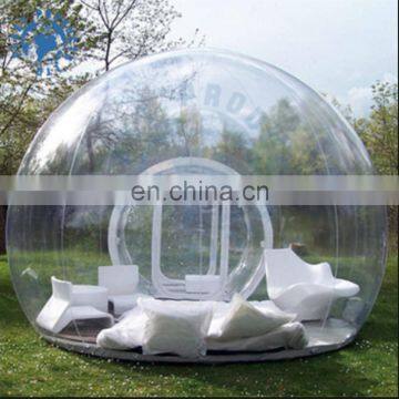 Pomotion!! inflatable transparent tentromantic ,bubble tent for party ,camping inflatable clear multi-room tent