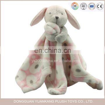 Softextile fleece baby animal swaddle blanket