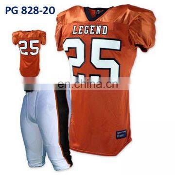 sublimated american football uniforms