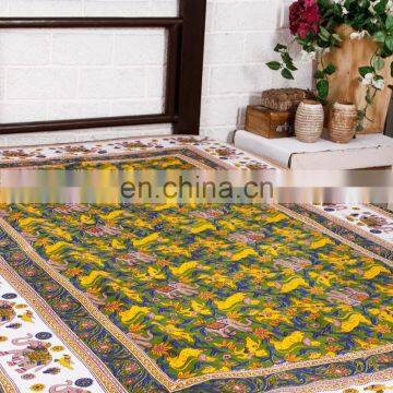 custom screen printed bedding/bedsheet printed fabric design/100% cotton flower printed bedsheets