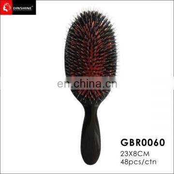 2017 hot new products professional salon plastic paddle hair brush