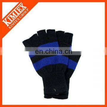 Wholesale Winter Knitted Custom Fingerless Gloves photo-3