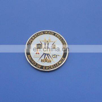 award of excellence operation Iraqi freedom metal coin