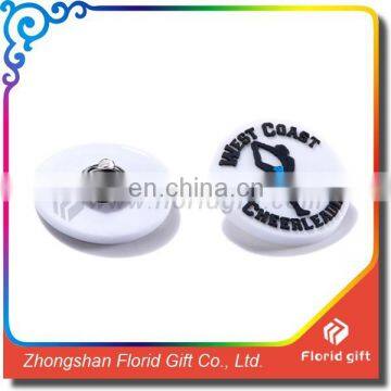 Custom pvc pin button badge plastic badge