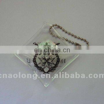 Decorative Custom Logo Printed PVC Down Feather Clothing Patches/label/tags photo-6