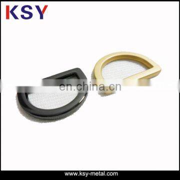 Metal D ring belt buckle for handbags