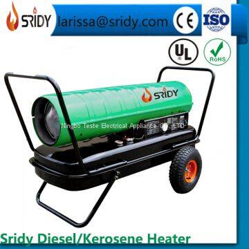 DH-50A Space Heater Kerosene Heating Machine 50KW Industrial Diesel Paraffin Space Heater on Wheels 170600 BTU photo-5