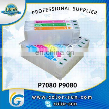 Refillable cartridge for Epson Sure Color P7080 P9080 printer