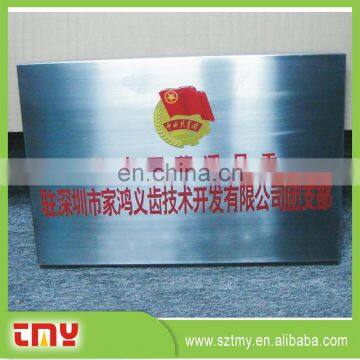 Outdoor Custom Printed Company Sign Board,outdoor Metal Sign Board Material photo-3