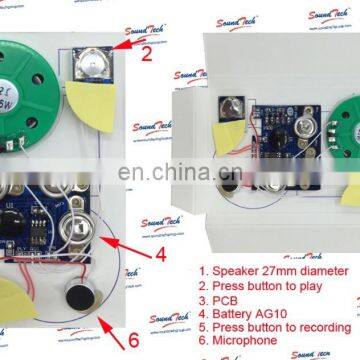Logic ICs Type Recordable Sound Module for Greeting Cards photo-5