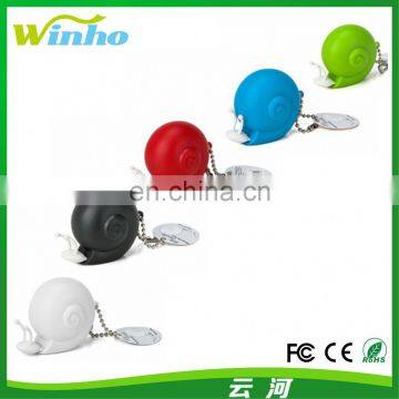 Winho Cute Snail Tape Measure Keychains