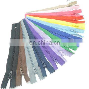 7" Ykk Nylon Colorful Pastel Zippers Assorted Zippers Wholesale Zippers 100 Pieces