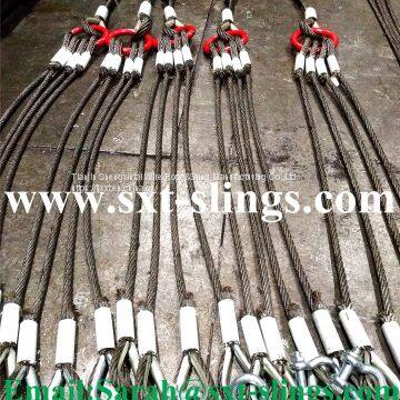 Ungalvanized Steel Wire Rope Slings Supplier 6*37+IWRC photo-3